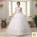 Wholesales one-shoulder puffy ball gown lace appliques cheap plus size beading wedding dress